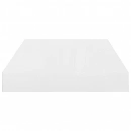 Acquista Scaffali a Parete 2 pz Bianco Lucido 40x23x3,8 cm in MDF con riferimento GHV-323743 della ditta GARDENHOME