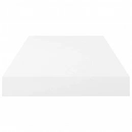 Acquista Scaffale a Parete Bianco Lucido 50x23x3,8 cm in MDF con riferimento GHV-323745 della ditta GARDENHOME