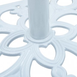 Acquista Base Ombrellone Bianca 12 kg 49 cm in Ghisa con riferimento GHV-47867 della ditta GARDENHOME