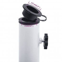 Acquista Base Ombrellone Bianca 12 kg 49 cm in Ghisa con riferimento GHV-47867 della ditta GARDENHOME