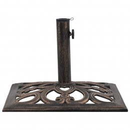 Acquista Base Ombrellone Bronzo 12 kg 49 cm in Ghisa con riferimento GHV-47868 della ditta GARDENHOME