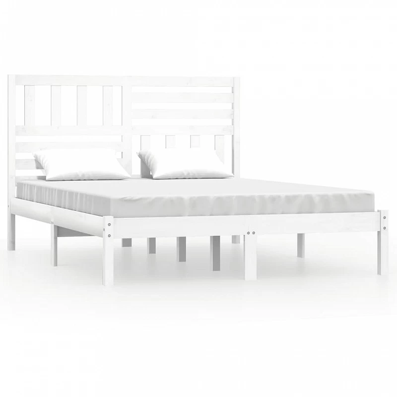 Acquista Giroletto Bianco in Legno Massello di Pino 160x200 cm con riferimento GHV-3101034 della ditta GARDENHOME