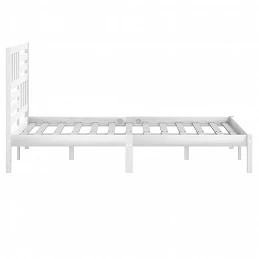 Acquista Giroletto Bianco in Legno Massello di Pino 160x200 cm con riferimento GHV-3101034 della ditta GARDENHOME