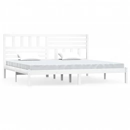 Acquista Giroletto Bianco in Legno Massello di Pino 200x200 cm con riferimento GHV-3101044 della ditta GARDENHOME