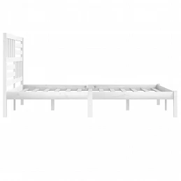 Acquista Giroletto Bianco in Legno Massello di Pino 200x200 cm con riferimento GHV-3101044 della ditta GARDENHOME