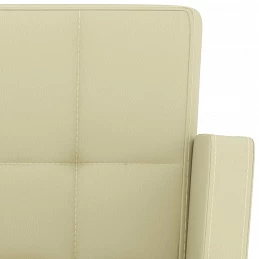 Acquista Sgabelli da Bar 2 pz Crema in Similpelle con riferimento GHV-323657 della ditta GARDENHOME
