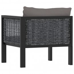 Acquista idaXL Divano Angolare Modulare Bracciolo Sinistro Polyrattan Antracite con riferimento GHV-49396 della ditta GARDENHOME