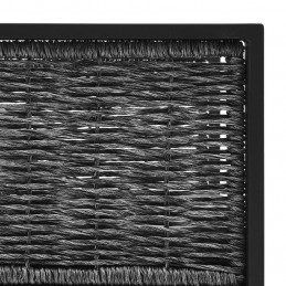 Acquista idaXL Divano Angolare Modulare Bracciolo Sinistro Polyrattan Antracite con riferimento GHV-49396 della ditta GARDENHOME