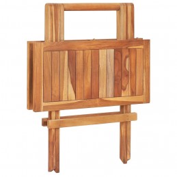 Acquista Tavolo da Bistrot Pieghevole 60x60x65 cm in Massello di Teak con riferimento GHV-48996 della ditta GARDENHOME