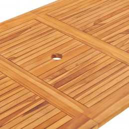 Acquista Tavolo da Giardino Pieghevole 160x80x75 cm in Massello di Teak con riferimento GHV-48998 della ditta GARDENHOME