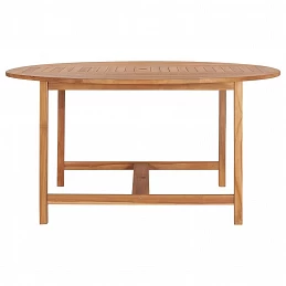 Acquista Tavolo da Giardino 150x76 cm in Massello di Teak con riferimento GHV-49007 della ditta GARDENHOME