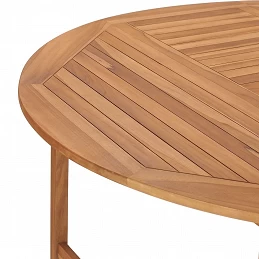 Acquista Tavolo da Giardino 150x76 cm in Massello di Teak con riferimento GHV-49007 della ditta GARDENHOME