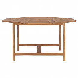 Acquista Tavolo da Giardino 150x150x75 cm in Legno Massello di Teak con riferimento GHV-49009 della ditta GARDENHOME
