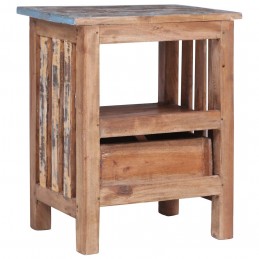 Acquista Comodino 41x30x50 cm in Legno Massello di Recupero con riferimento GHV-283926 della ditta GARDENHOME