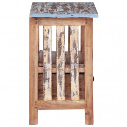 Acquista Comodino 41x30x50 cm in Legno Massello di Recupero con riferimento GHV-283926 della ditta GARDENHOME