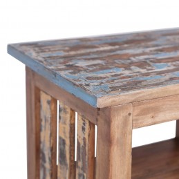 Acquista Comodino 41x30x50 cm in Legno Massello di Recupero con riferimento GHV-283926 della ditta GARDENHOME