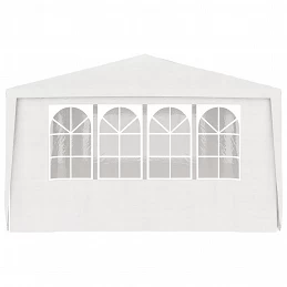 Acquista Gazebo Professionale con Pareti 4x6 m Bianco 90 g/m² con riferimento GHV-48527 della ditta GARDENHOME