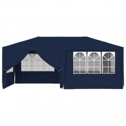 Acquista Gazebo Professionale con Pareti 4x6 m Blu 90 g/m² con riferimento GHV-48528 della ditta GARDENHOME