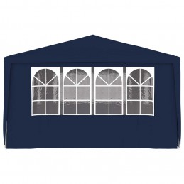 Acquista Gazebo Professionale con Pareti 4x6 m Blu 90 g/m² con riferimento GHV-48528 della ditta GARDENHOME