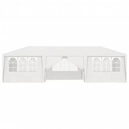 Acquista Gazebo Professionale con Pareti 4x9 m Bianco 90 g/m² con riferimento GHV-48529 della ditta GARDENHOME