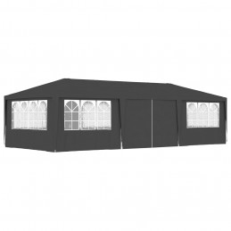 Acquista Gazebo Professionale con Pareti 4x9 m Antracite 90 g/m² con riferimento GHV-48539 della ditta GARDENHOME