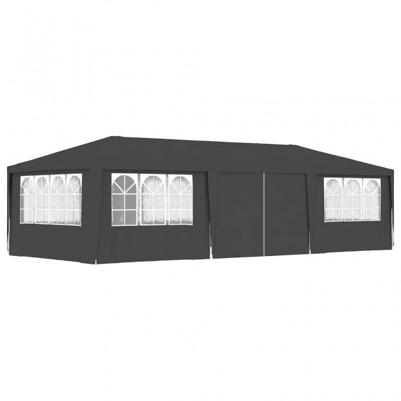 Acquista Gazebo Professionale con Pareti 4x9 m Antracite 90 g/m² con riferimento GHV-48539 della ditta GARDENHOME
