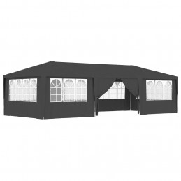 Acquista Gazebo Professionale con Pareti 4x9 m Antracite 90 g/m² con riferimento GHV-48539 della ditta GARDENHOME