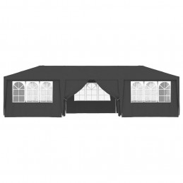 Acquista Gazebo Professionale con Pareti 4x9 m Antracite 90 g/m² con riferimento GHV-48539 della ditta GARDENHOME