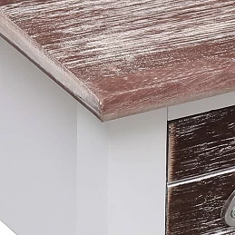 Acquista Tavolino Laterale Marrone 40x40x40 cm in Legno di Paulownia con riferimento GHV-284067 della ditta GARDENHOME