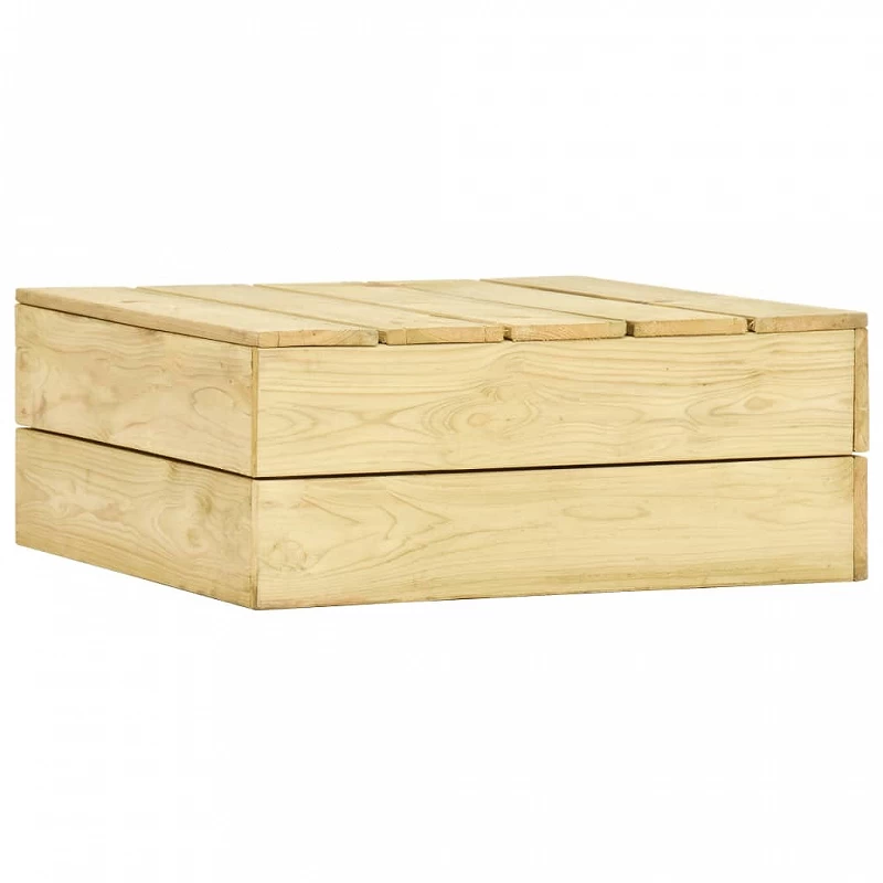 Acquista Tavolo da Giardino 75x75x31 cm in Legno di Pino Impregnato con riferimento GHV-49039 della ditta GARDENHOME