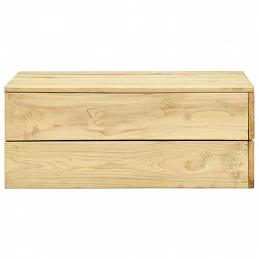 Acquista Tavolo da Giardino 75x75x31 cm in Legno di Pino Impregnato con riferimento GHV-49039 della ditta GARDENHOME
