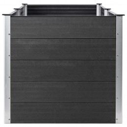 Acquista Letto Rialzato da Giardino 250x50x91 cm in WPC Grigio con riferimento GHV-49058 della ditta GARDENHOME