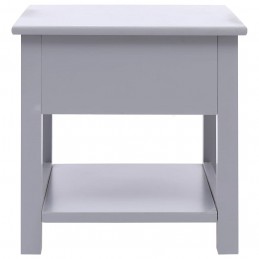 Acquista Tavolino Laterale Grigio 40x40x40 cm in Legno di Paulownia con riferimento GHV-284069 della ditta GARDENHOME