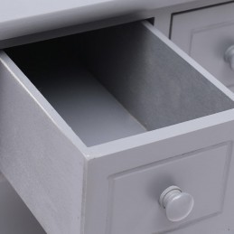 Acquista Tavolino Laterale Grigio 40x40x40 cm in Legno di Paulownia con riferimento GHV-284069 della ditta GARDENHOME
