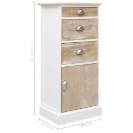 Acquista Armadietto 38x28x86 cm in Legno di Paulownia con riferimento GHV-284075 della ditta GARDENHOME