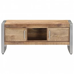 Acquista Tavolino da Salotto 95x50x40 cm in Legno di Mango Grezzo con riferimento GHV-323489 della ditta GARDENHOME