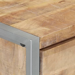 Acquista Tavolino da Salotto 95x50x40 cm in Legno di Mango Grezzo con riferimento GHV-323489 della ditta GARDENHOME