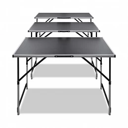 Acquista Tavolo da Lavoro Set 3 pz Pieghevole Altezza Regolabile con riferimento GHV-140641 della ditta GARDENHOME