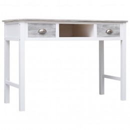 Acquista Scrivania Grigia 110x45x76 cm in Legno con riferimento GHV-284153 della ditta GARDENHOME