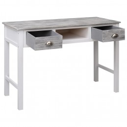 Acquista Scrivania Grigia 110x45x76 cm in Legno con riferimento GHV-284153 della ditta GARDENHOME