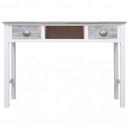 Acquista Scrivania Grigia 110x45x76 cm in Legno con riferimento GHV-284153 della ditta GARDENHOME