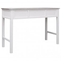Acquista Scrivania Grigia 110x45x76 cm in Legno con riferimento GHV-284153 della ditta GARDENHOME