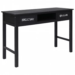 Acquista Tavolo Consolle Nero 110x45x76 cm in Legno con riferimento GHV-284161 della ditta GARDENHOME