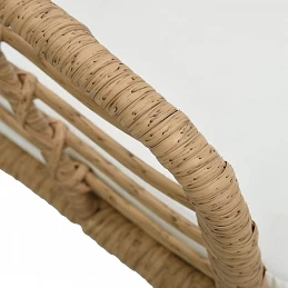 Acquista Sedie da Giardino 2 pz con Cuscini in Polyrattan Rovere con riferimento GHV-48576 della ditta GARDENHOME
