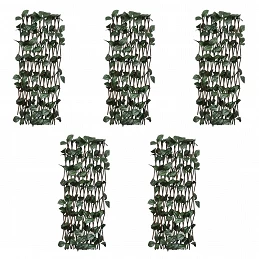 Acquista Recinto in Salice a Traliccio 5 pz Foglie Artificiali 180x90 cm con riferimento GHV-140913 della ditta GARDENHOME