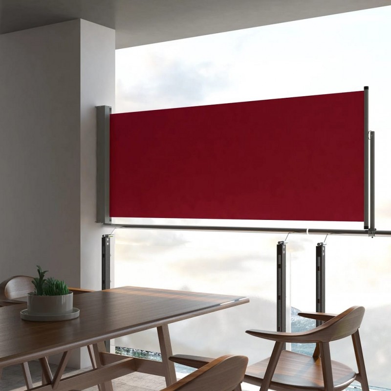 Acquista Tenda Laterale Retrattile per Patio 100x300 cm Rossa con riferimento GHV-48342 della ditta GARDENHOME