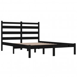 Acquista Giroletto Nero in Legno Massello di Pino 140x190 cm con riferimento GHV-3103632 della ditta GARDENHOME