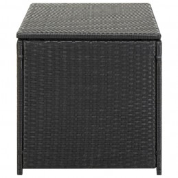 Acquista Baule da Giardino in Polyrattan 100x50x50 cm Nero con riferimento GHV-46471 della ditta GARDENHOME