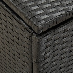 Acquista Baule da Giardino in Polyrattan 100x50x50 cm Nero con riferimento GHV-46471 della ditta GARDENHOME