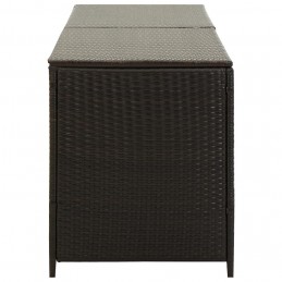 Acquista Baule da Giardino in Polyrattan 200x50x60 cm Marrone con riferimento GHV-46475 della ditta GARDENHOME
